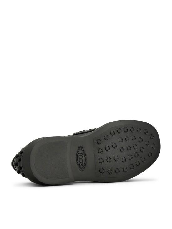 26FW 토즈 레더 로퍼 XXW20L0IP70SHAB999B999 BLACK - TODS