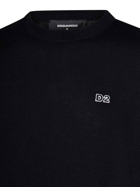 26SS 디스퀘어드2 스웨터 S74HA1486D13018900 Black - DSQUARED2