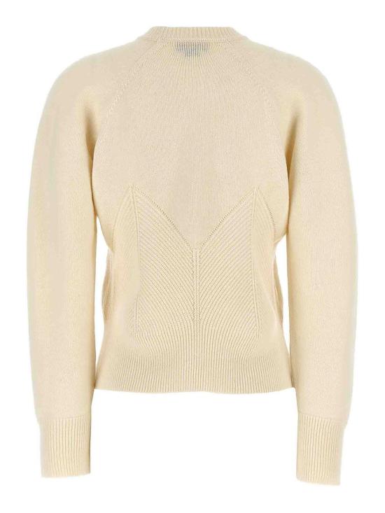 25SS 알렉산더 맥퀸 스웨터 798349Q1BAP9004 White - ALEXANDER MCQUEEN