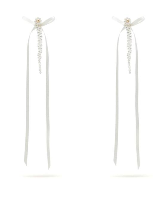  시몬로샤 이어링 ERG4100904PEARL White - SIMONE ROCHA