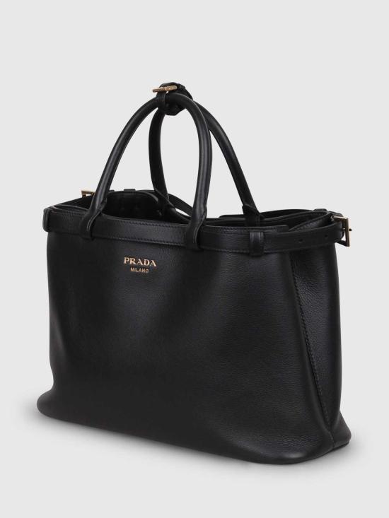  프라다 토트백 1BA4172CYSF0002 Black - PRADA
