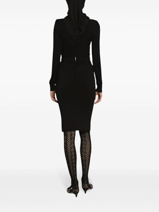  돌체앤가바나 긴팔 티셔츠 FXH35TJAIH7N0000 Black - DOLCE & GABBANA