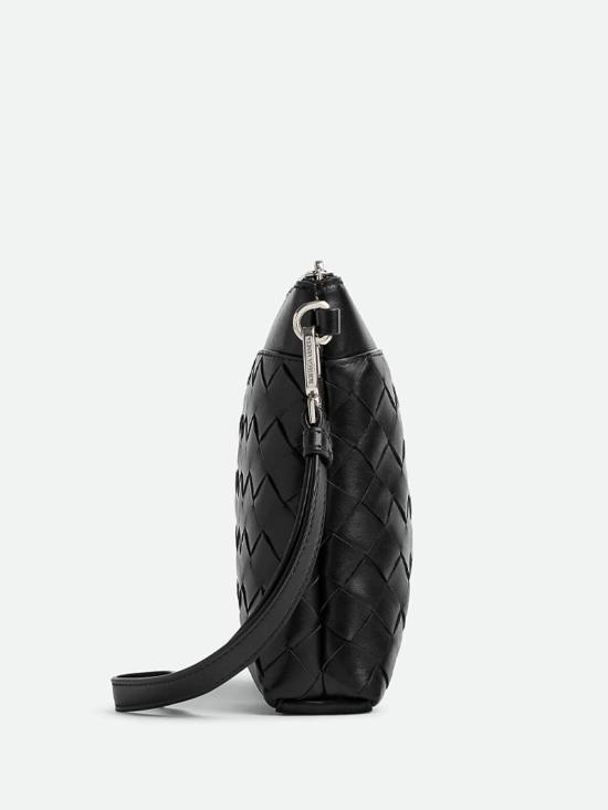 26SS 보테가베네타 인트레치아토 프리즘 파우치 795712V2HL18803 Black - BOTTEGA VENETA