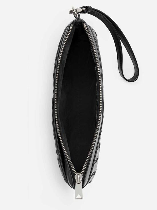 26SS 보테가베네타 인트레치아토 프리즘 파우치 795712V2HL18803 Black - BOTTEGA VENETA