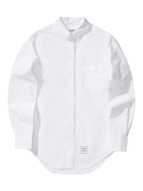26SS 톰브라운 코튼 옥스포드 클래식 4바 셔츠 FLL005A06496100 White