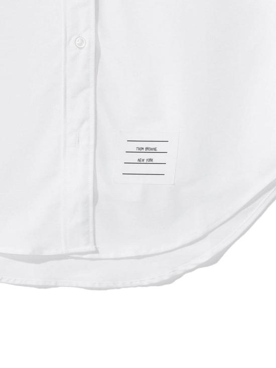26SS 톰브라운 코튼 옥스포드 클래식 4바 셔츠 FLL005A06496100 White - THOM BROWNE
