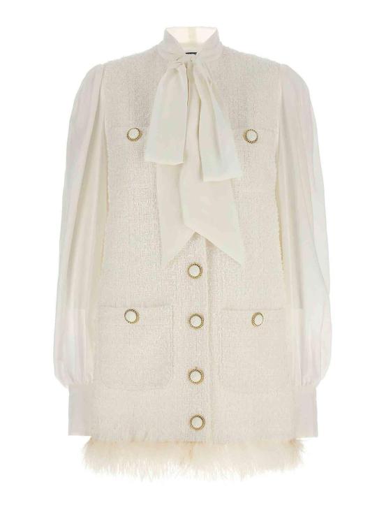  발망 스커트 DF1R9179MF180FA White