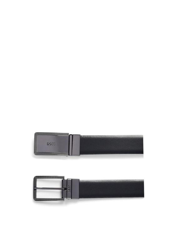 26SS 휴고보스 가죽 벨트 50471278004 Black - HUGO BOSS