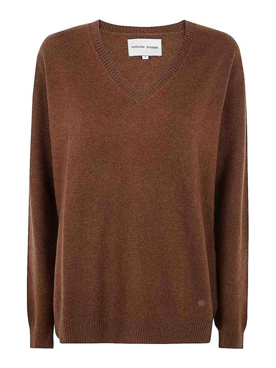 루루 스튜디오 긴팔 티셔츠 SERAFINIMOCHA Brown