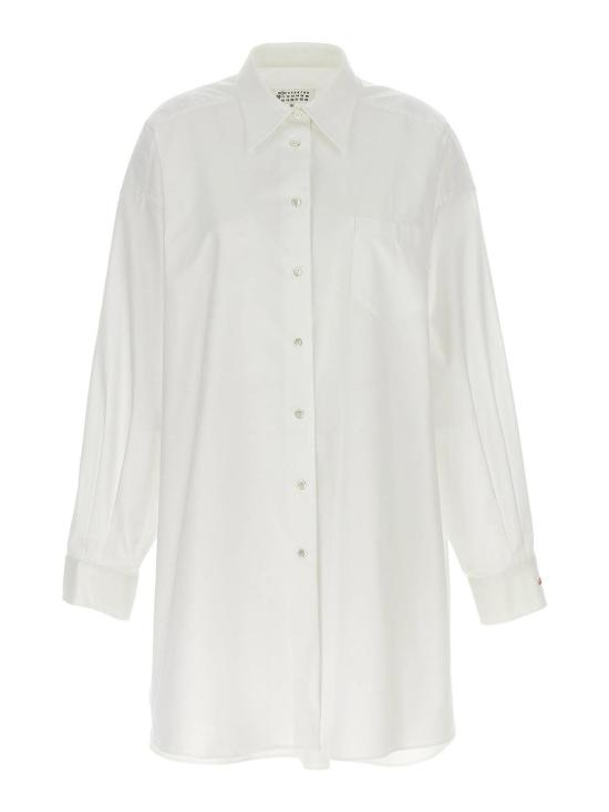  마르지엘라 미디 스커트 S51DL0253S54750100 White