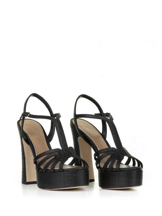  썅딸 샌들 2316RAFFIANERO Black - CHANTAL