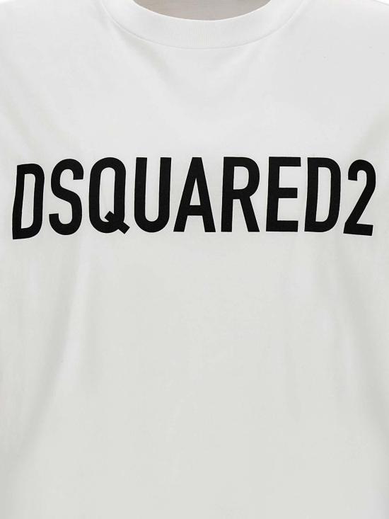  디스퀘어드2 반팔 티셔츠 S74GD1197D20004100 White - DSQUARED2