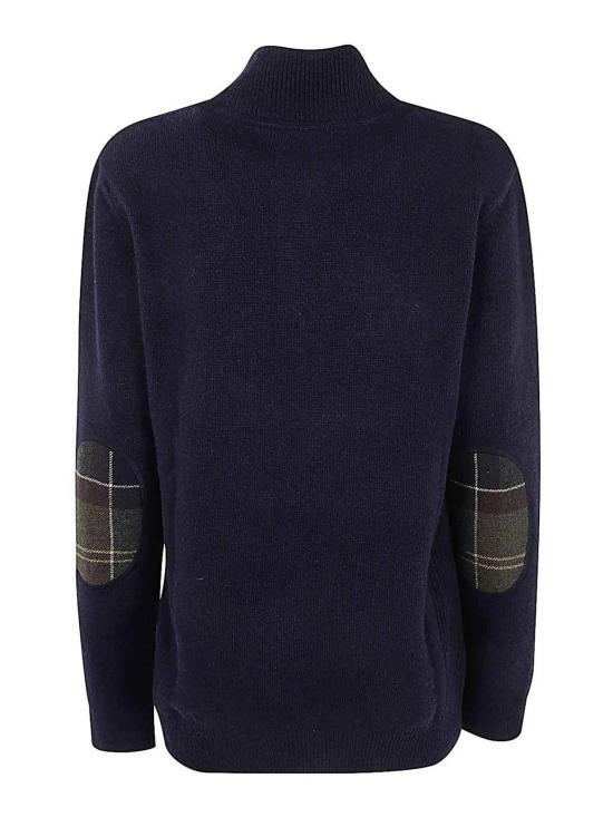 26FW 바버 터틀넥 MKN0837NY91 BLUE - BARBOUR