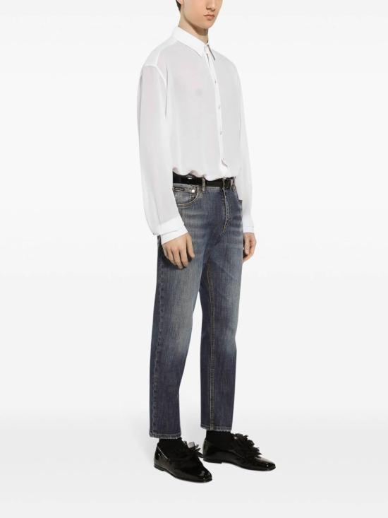 25FW 돌체앤가바나 데님 팬츠 GYJDAZG8JT2S9001 Dark Wash - DOLCE & GABBANA