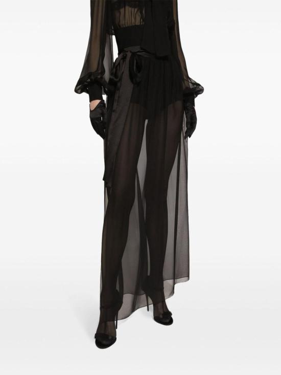  돌체앤가바나 롱 스커트 F4C0ATFU1ATN0000 Black - DOLCE & GABBANA