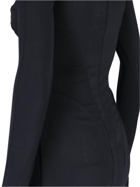  뮈글러 숏 원피스 23W1RO15374701999 Black - MUGLER