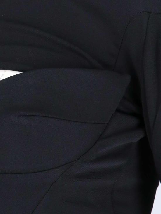  뮈글러 숏 원피스 23W1RO15374701999 Black - MUGLER