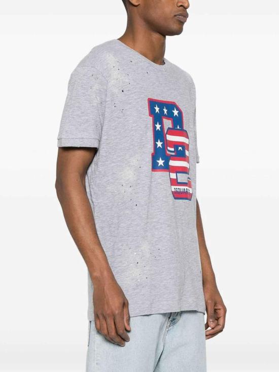  디스퀘어드2 반팔 티셔츠 S74GD1249S22146857M Grey - DSQUARED2