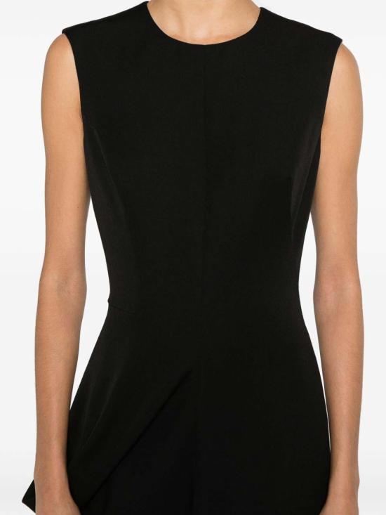  알렉산더 맥퀸 미디 원피스 797278QJAAC1000 Black - ALEXANDER MCQUEEN