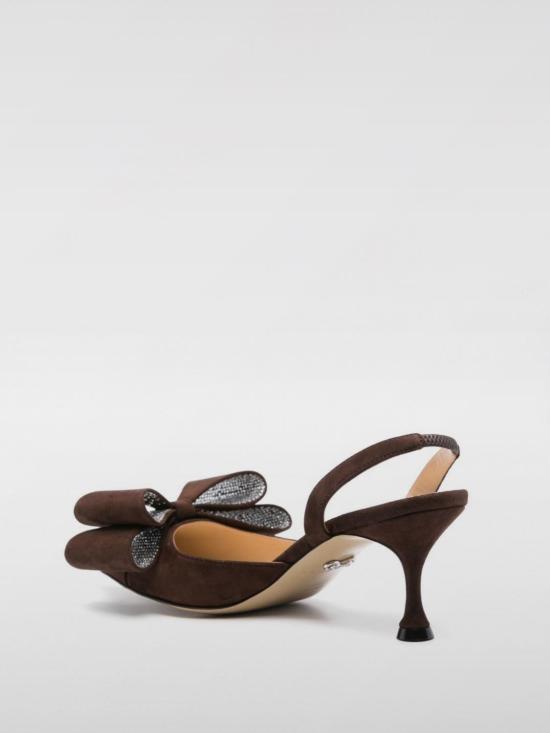 24FW 마흐앤마흐 뮬/슬리퍼 PF24S057765SUEDKB DARK Brown - MACH&MACH