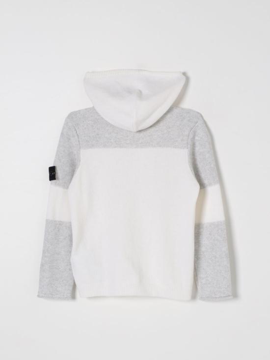 25FW [키즈] 스톤 아일랜드 트레이닝 상의 8116506Z2 V0099 White - STONE ISLAND