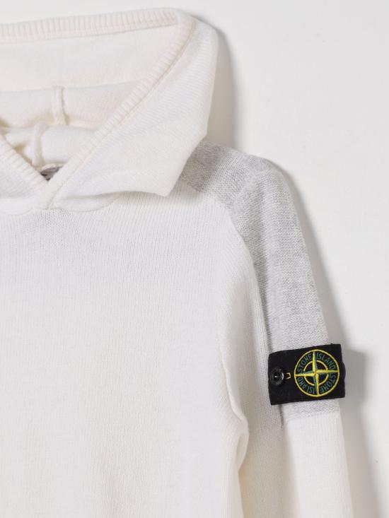 25FW [키즈] 스톤 아일랜드 트레이닝 상의 8116506Z2 V0099 White - STONE ISLAND