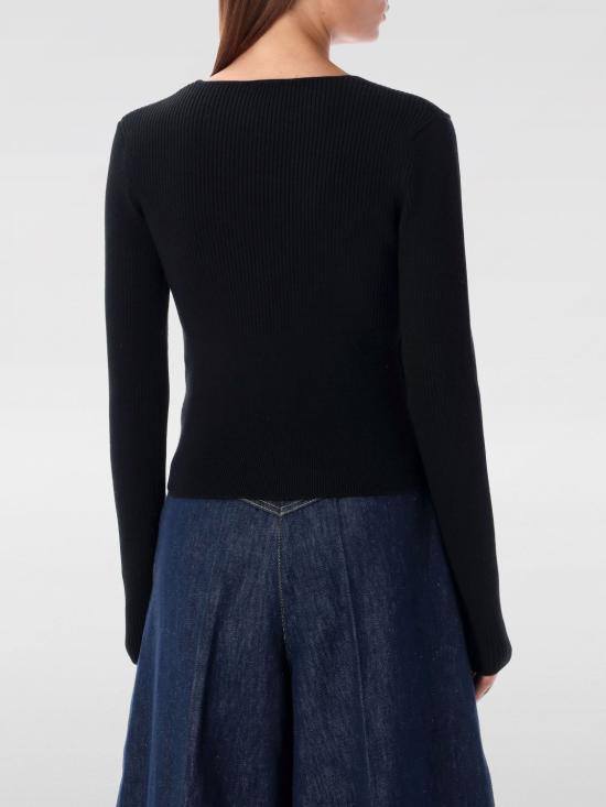 25FW 파투 스웨터 KN1878009 999B Black - PATOU