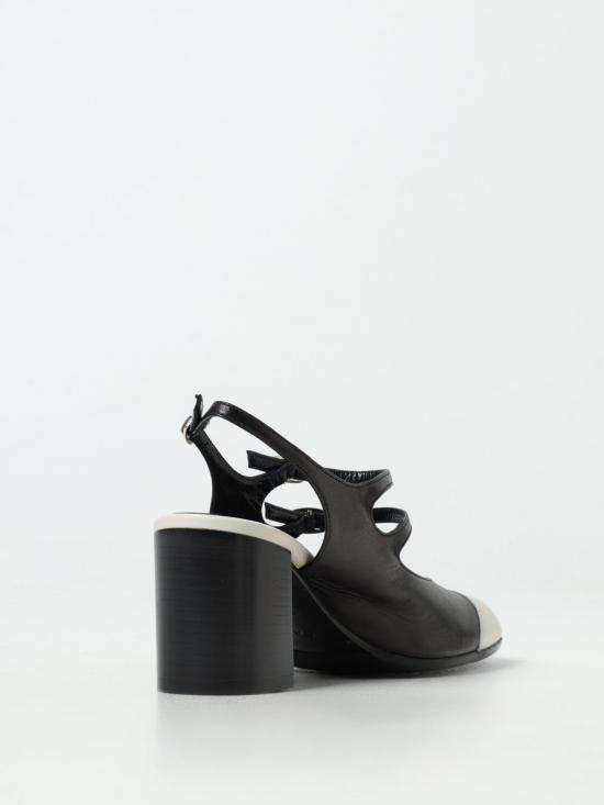 24FW 카렐 페리스 힐/펌프스 332466 BLACK BEIGE Black - CAREL PARIS