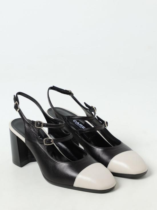 24FW 카렐 페리스 힐/펌프스 332466 BLACK BEIGE Black - CAREL PARIS