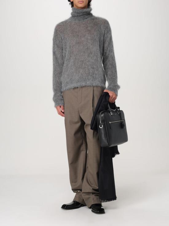 24FW 생로랑 머플러/스카프 7194283Y210 1000 Black - SAINT LAURENT