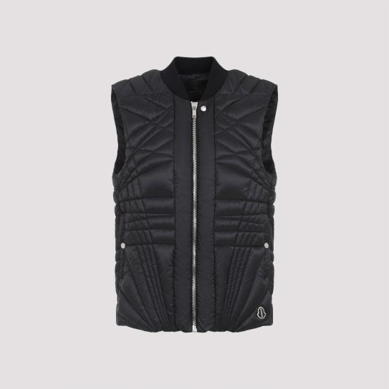 25SS 릭오웬스 몽클레어 베스트 J209N1A00003 M4424 999 BLACK - RICK OWENS MONCLER
