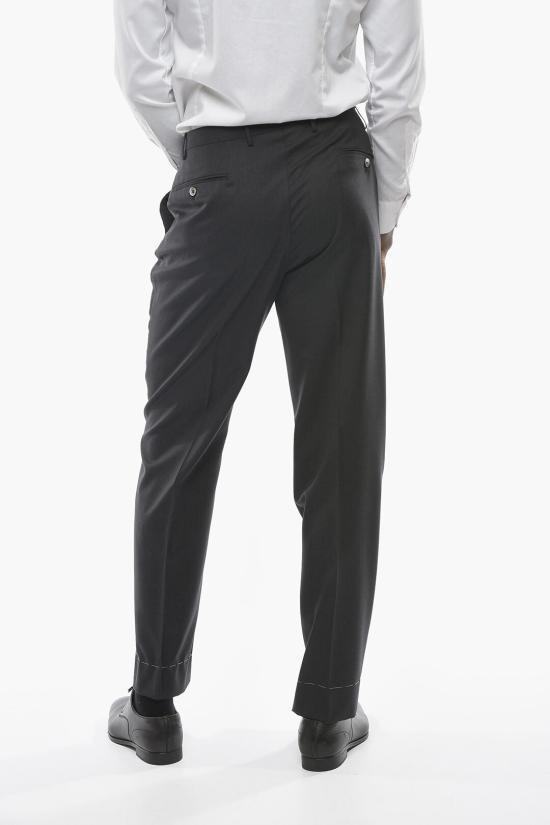  꼬르넬리아니 수트 팬츠 775263 6118060 013 Gray - CORNELIANI