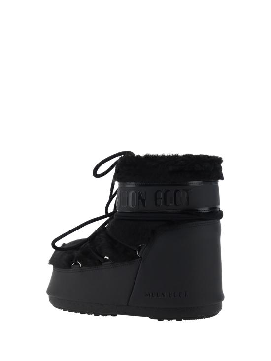 26FW 문부츠 아이콘 나일론 로우 부츠 80D1409390 N001 BLACK - MOON BOOT