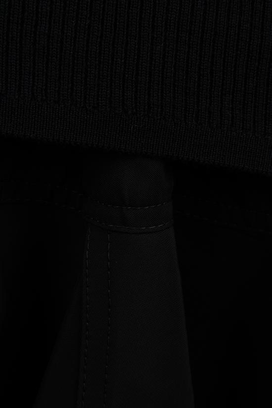 24FW 보테가베네타 롱 원피스 797513V4MK0 1000 NERO - BOTTEGA VENETA