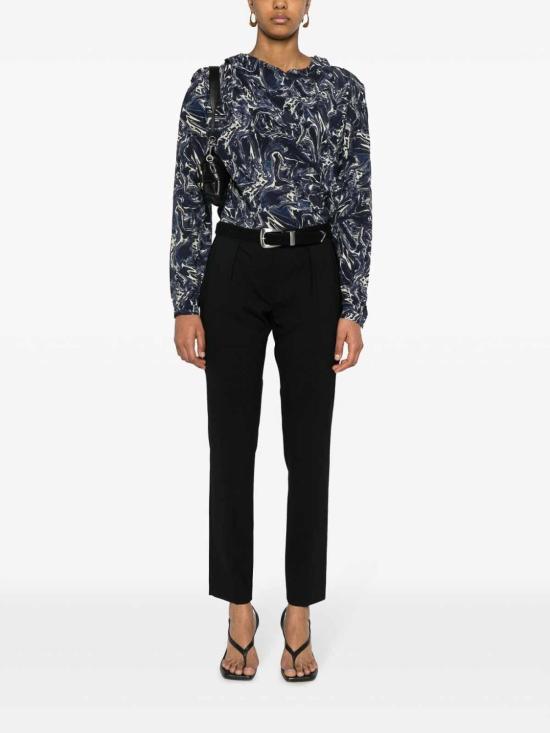 24FW 이자벨마랑 스트레이트 팬츠 PA0288FBB1F01I01BK Black - ISABEL MARANT