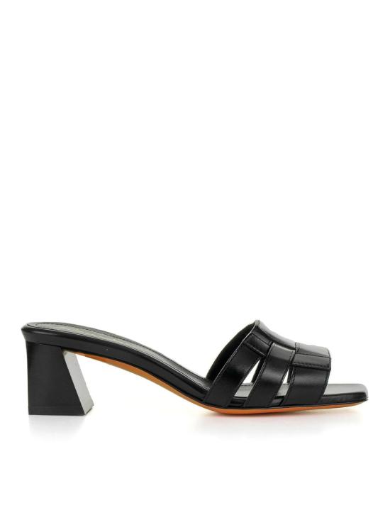  산토니 뮬/슬리퍼 WHNA70831HA3TACGN01 Black