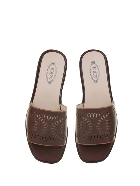  토즈 뮬/슬리퍼 XXW70K0IB20MIDS202 Black - TODS