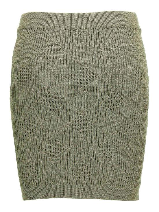 25FW 발망 숏 스커트 DF0LB196KH607CO Green - BALMAIN