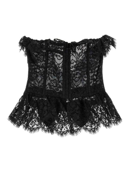  알레산드라리치 민소매 티셔츠 FABX39370900 Black - ALESSANDRA RICH