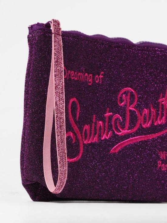 24FW [키즈] 세인트바쓰 크로스백 ALINE W LUREX 24 STRASS Fuchsia - MC2 SAINT BARTH