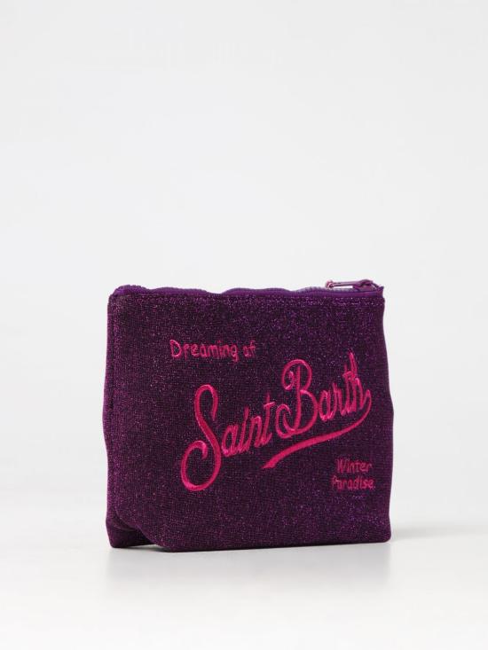 24FW [키즈] 세인트바쓰 크로스백 ALINE W LUREX 24 STRASS Fuchsia - MC2 SAINT BARTH