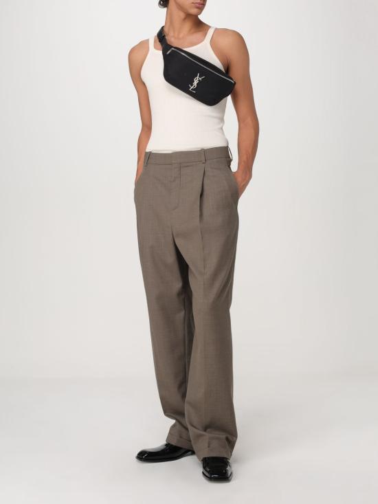 25FW 생로랑 벨트백 590076GIV6E 1000 Black - SAINT LAURENT