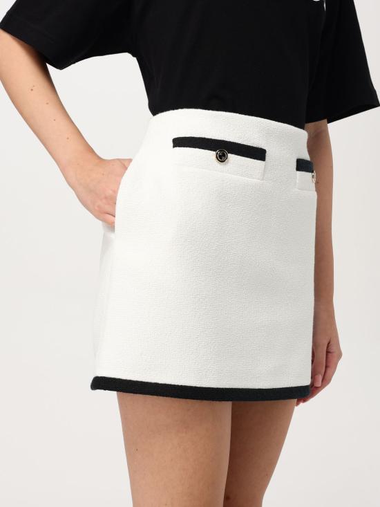 24FW 구찌 숏 스커트 784908ZAQHX 9799 White - GUCCI