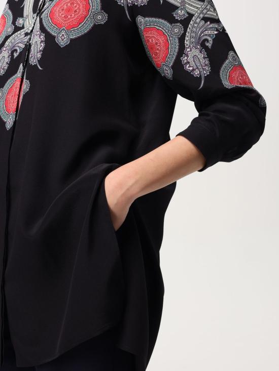 24FW 에트로 블라우스 WRIA0029AK437 X0889 Black - ETRO