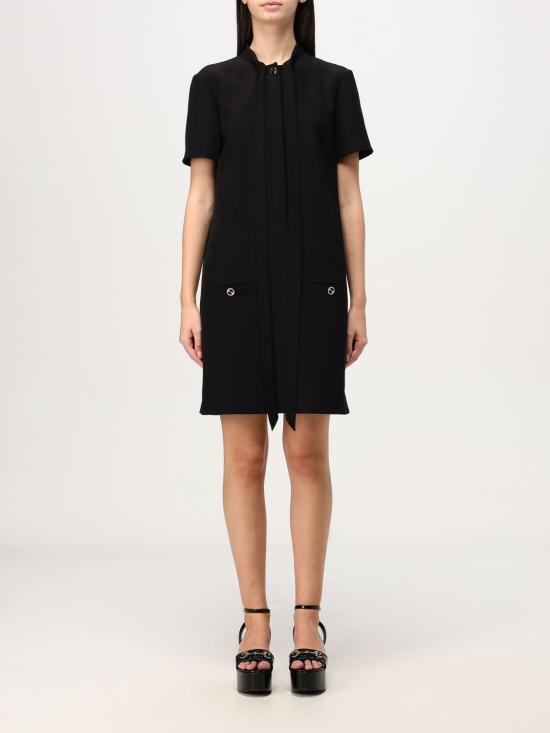 24FW 구찌 숏 원피스 788667ZAQ1L 1000 Black