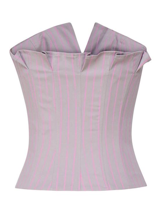  포스터 걸 민소매 티셔츠 SS24RTWTP086 Grey - POSTER GIRL