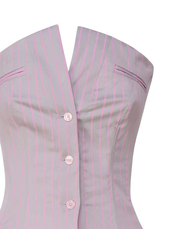  포스터 걸 민소매 티셔츠 SS24RTWTP086 Grey - POSTER GIRL