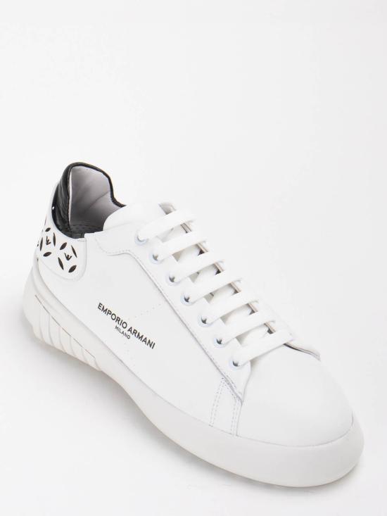  엠포리오 아르마니 스니커즈 X3X219XR157C695 White - EMPORIO ARMANI