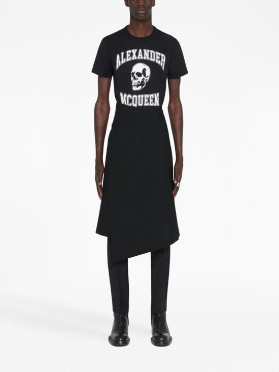  알렉산더 맥퀸 반팔 티셔츠 759442QVZ290901 Black - ALEXANDER MCQUEEN