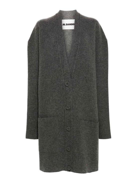  질샌더 가디건 J02HP0025J14509069 Grey